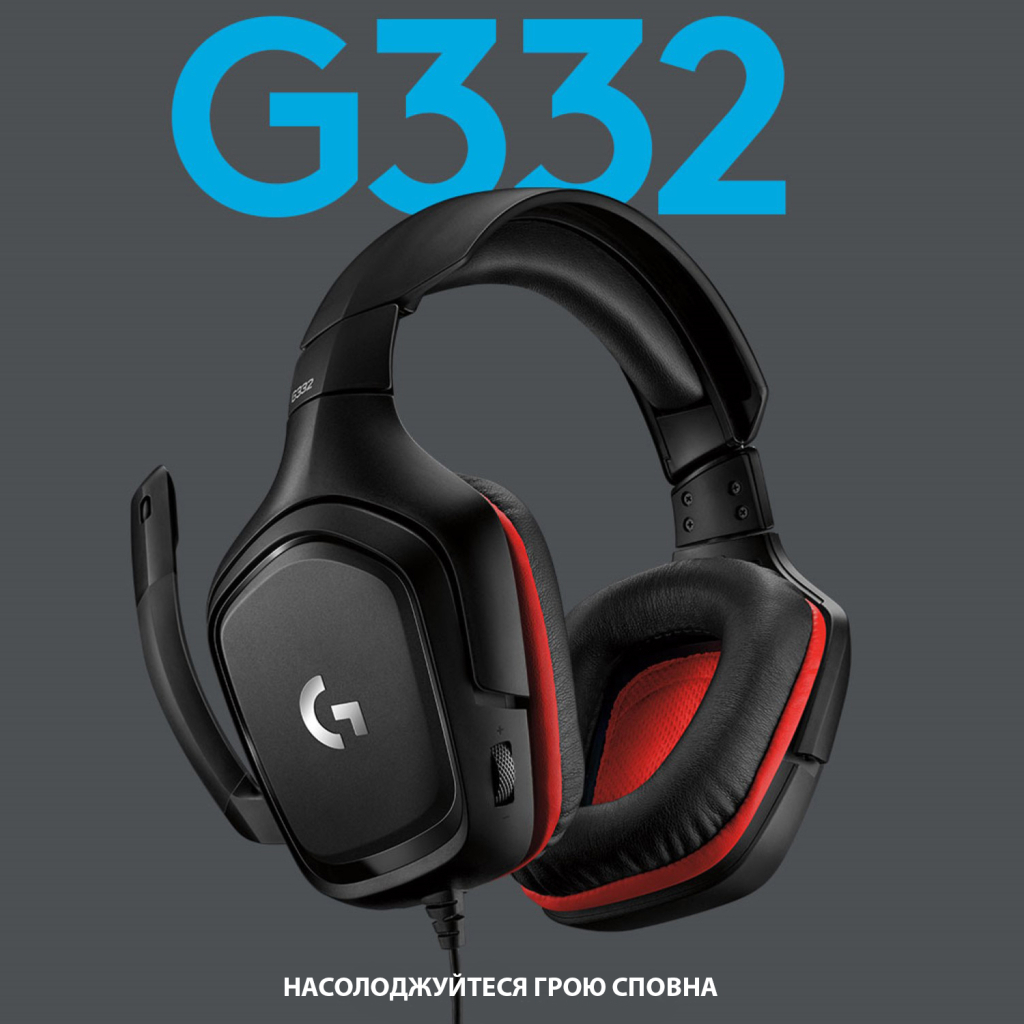 Навушники Logitech G332 Wired Gaming Headset (981-000757) - зображення 2