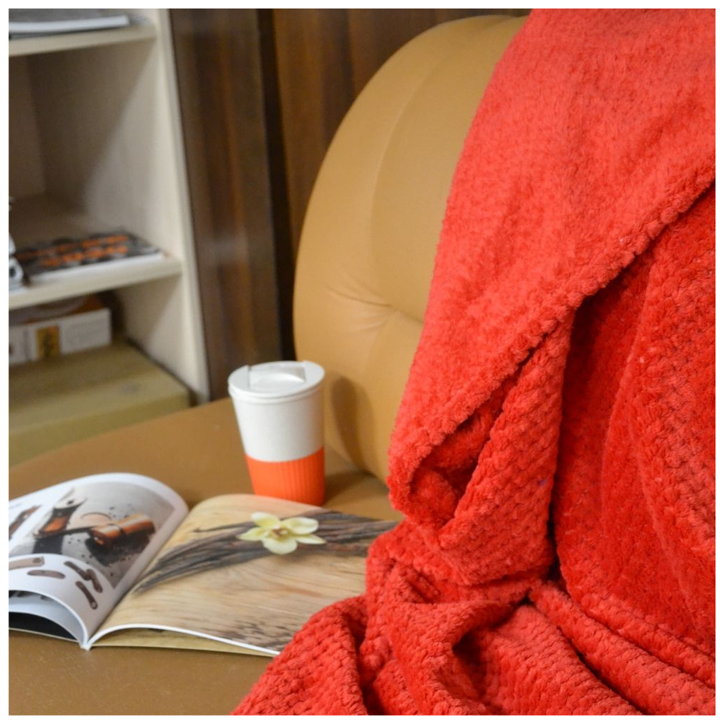 Плед Bergamo Diamond червоний 130 х 180 см (70030205-02) - изображение 6