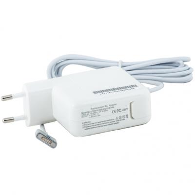 Блок живлення до ноутбуку PowerPlant APPLE 220V, 45W: 14.85V 3.05A (MagSafe 2) (AP45KMAG2) - зображення 1
