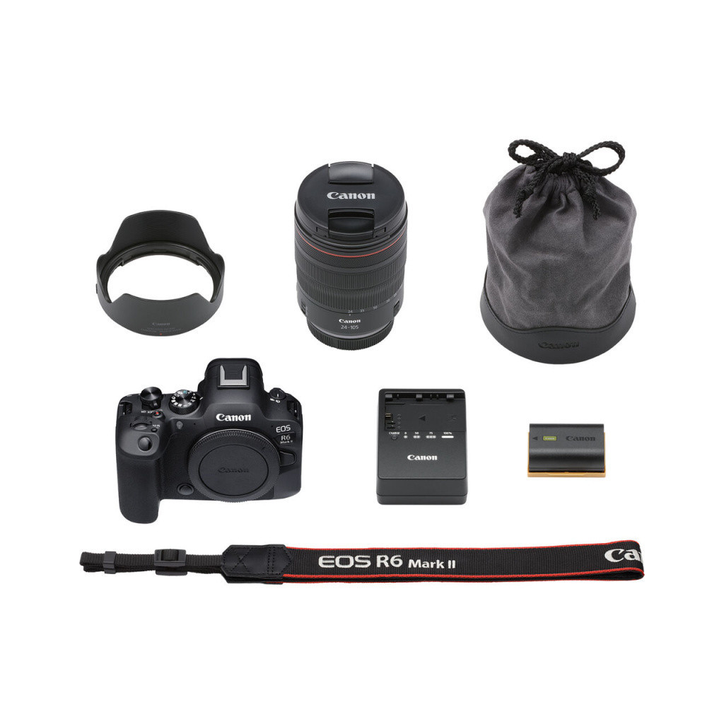 Цифровий фотоапарат Canon EOS R6 Mark II + RF 24-105 f/4.0-7.1 IS STM (5666C030) - зображення 10