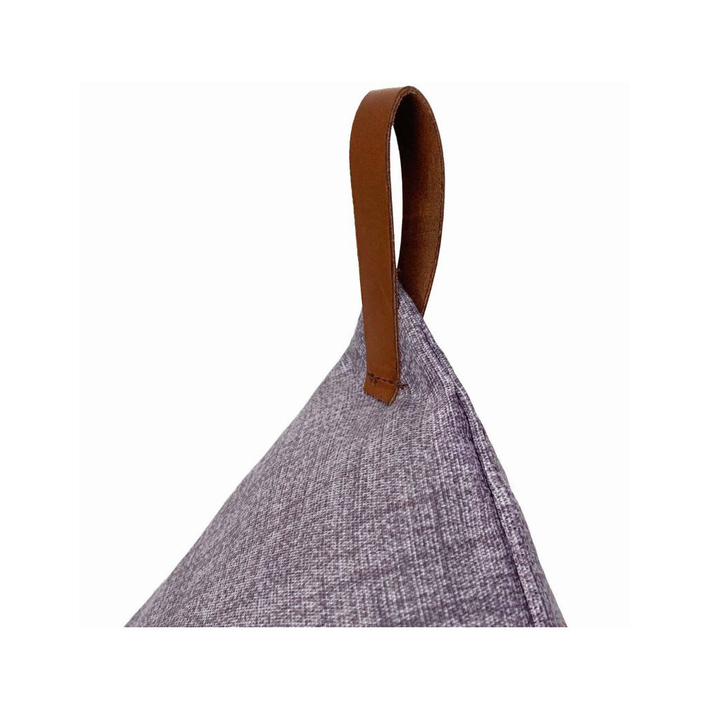 Подушка Прованс Декоративна NEW Stone з шкiряним хлястиком 45х45 (4823093421400) - изображение 2