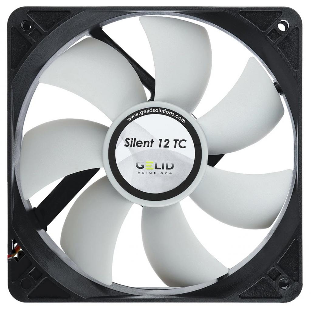 Кулер до корпусу Gelid Solutions Silent 12 TC 120 mm (FN-TX12-15) - зображення 1