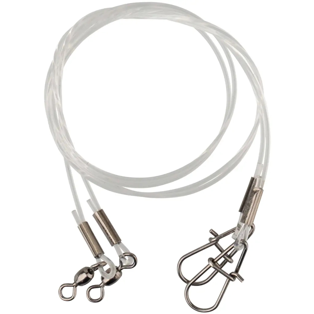 Повідець Savage Gear Regenerator Trace 100cm 0.85 mm 20kg Swivel Needle Snap (3 шт/уп.) (1854.10.26) - изображение 1