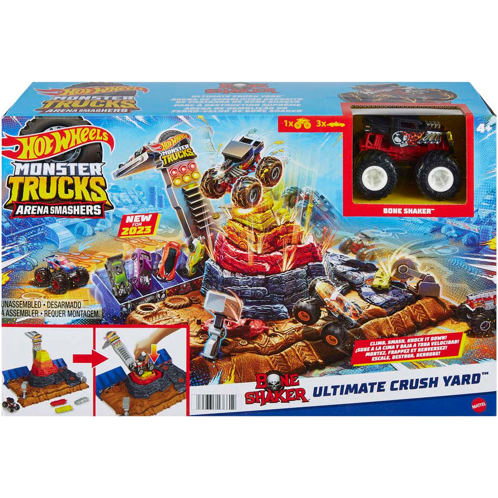 Автотрек Hot Wheels Станція: Неймовірна аварія серії Тренувальна арена (HNB96) - зображення 2