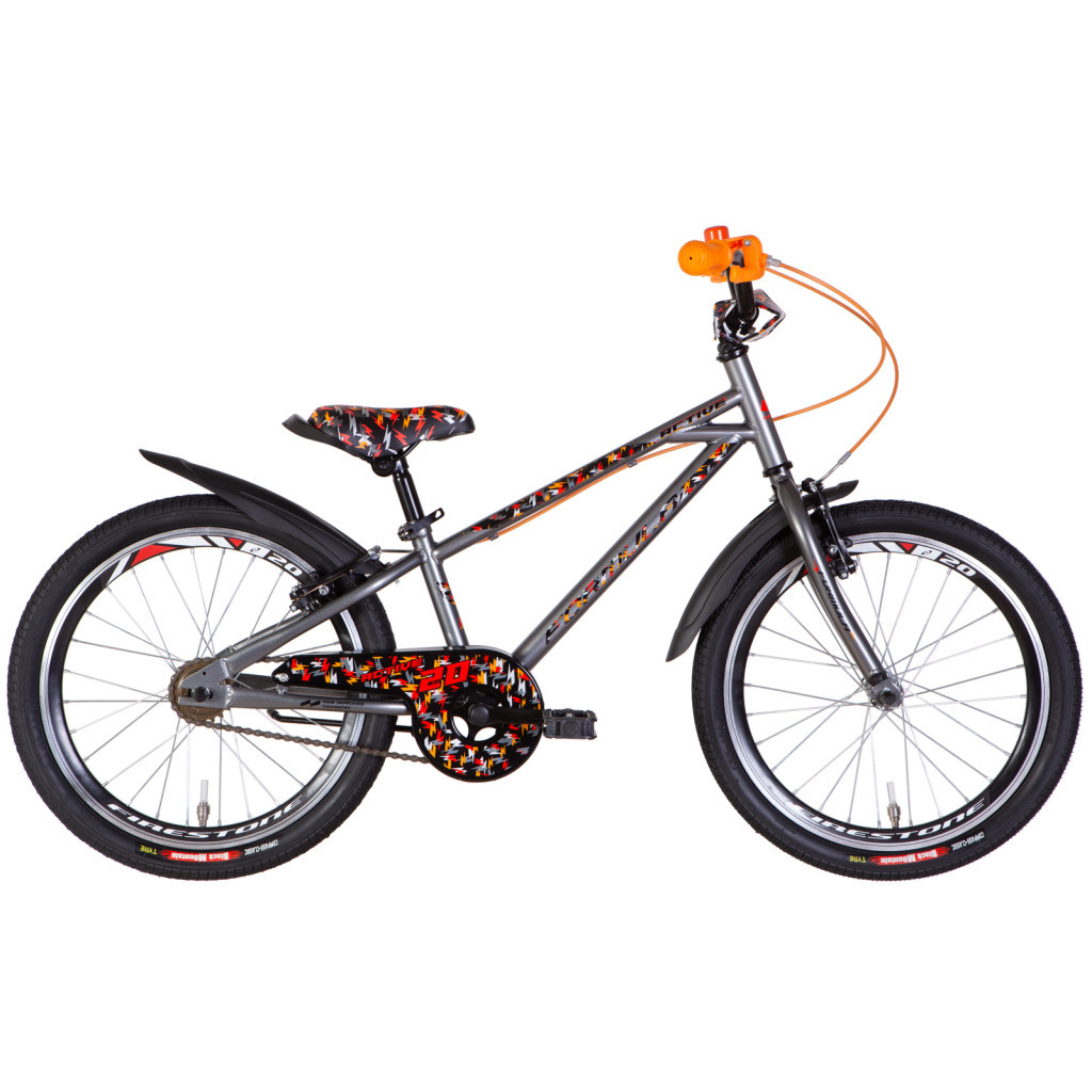Велосипед Formula Active Vbr 20" 10" St 2024 Сірий (OPS-FRK-20-204) - зображення 1