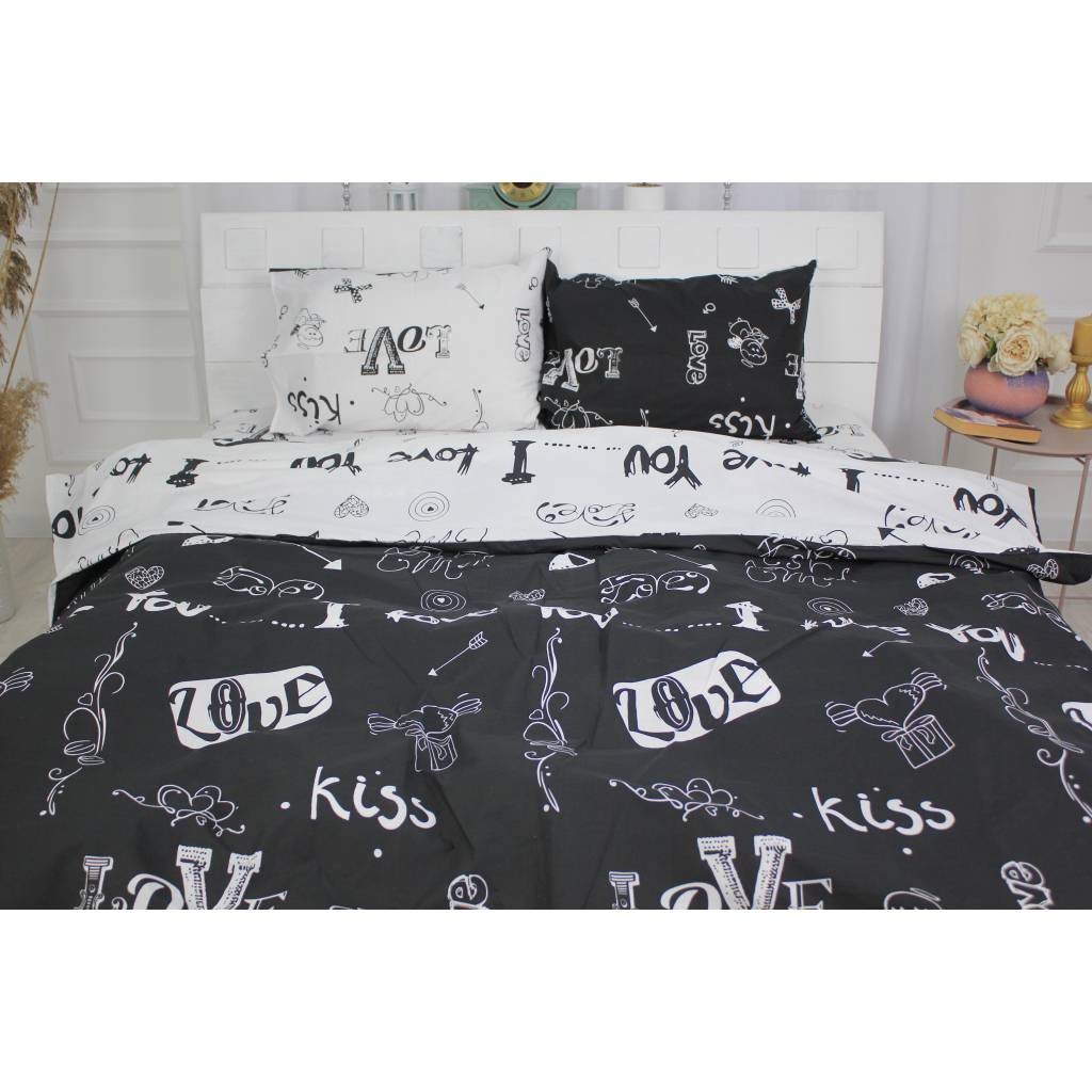 Простирадло MirSon Бязь Premium 17-0220 Iezeniya 180x220 см (2200001882195) - зображення 3