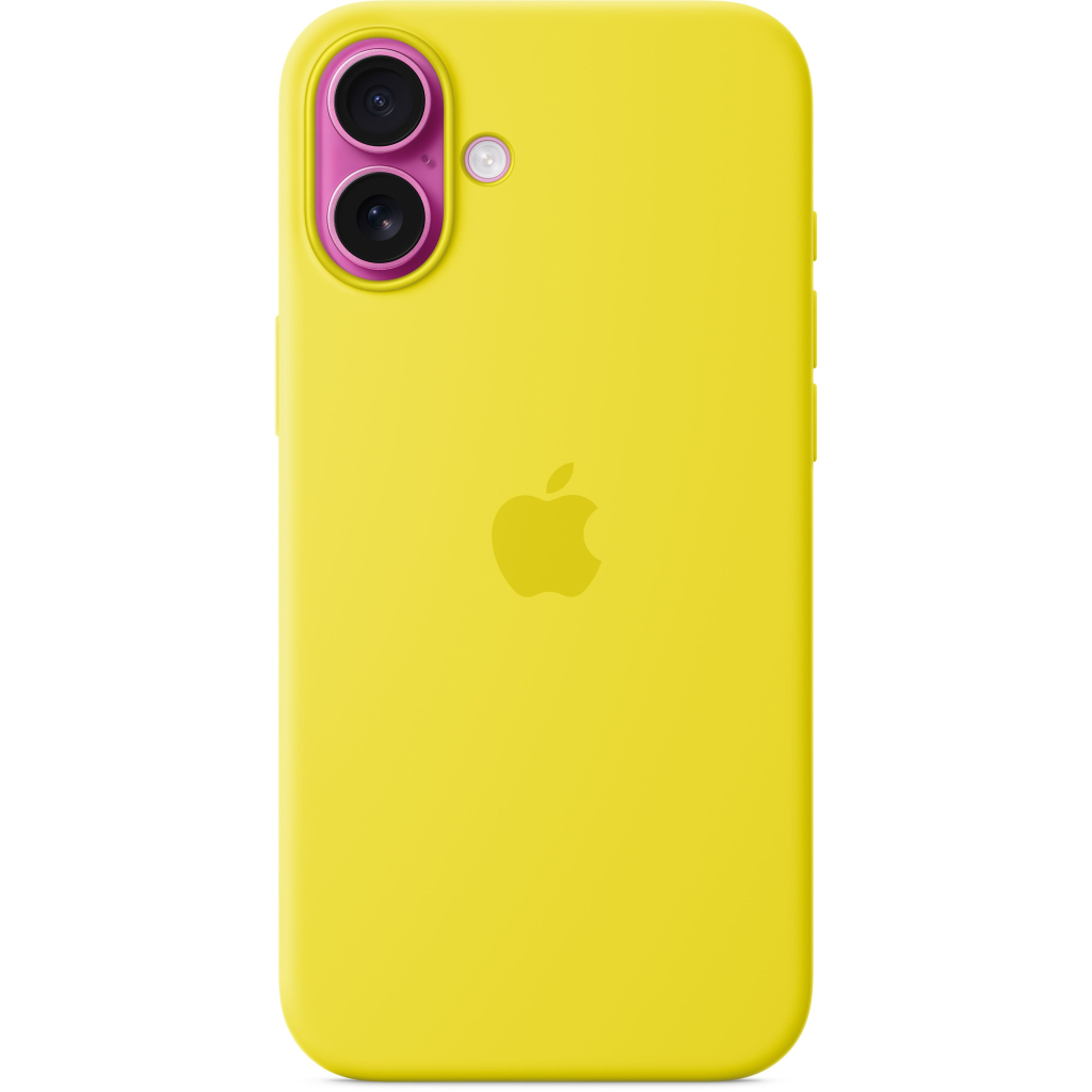 Чохол до мобільного телефона Apple iPhone 16 Plus Silicone Case with MagSafe - Star Fruit (MYYG3ZM/A) - зображення 3