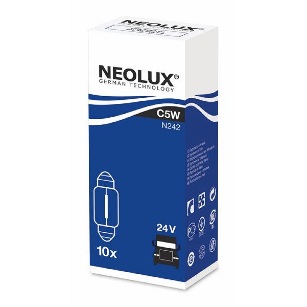 Автолампа Neolux 5W (N242) - зображення 2