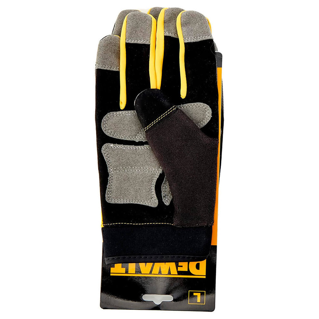 Захисні рукавиці DeWALT розм. L/9, з накладками на долоні та пальцях (DPG215L) - зображення 3