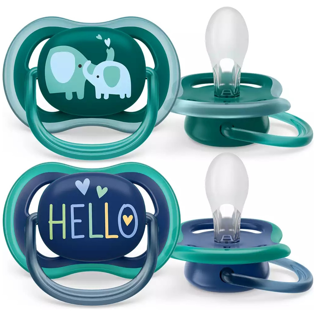 Пустушка Philips AVENT Ultra Air, 18+ міс. 2 шт (SCF349/18) - зображення 2