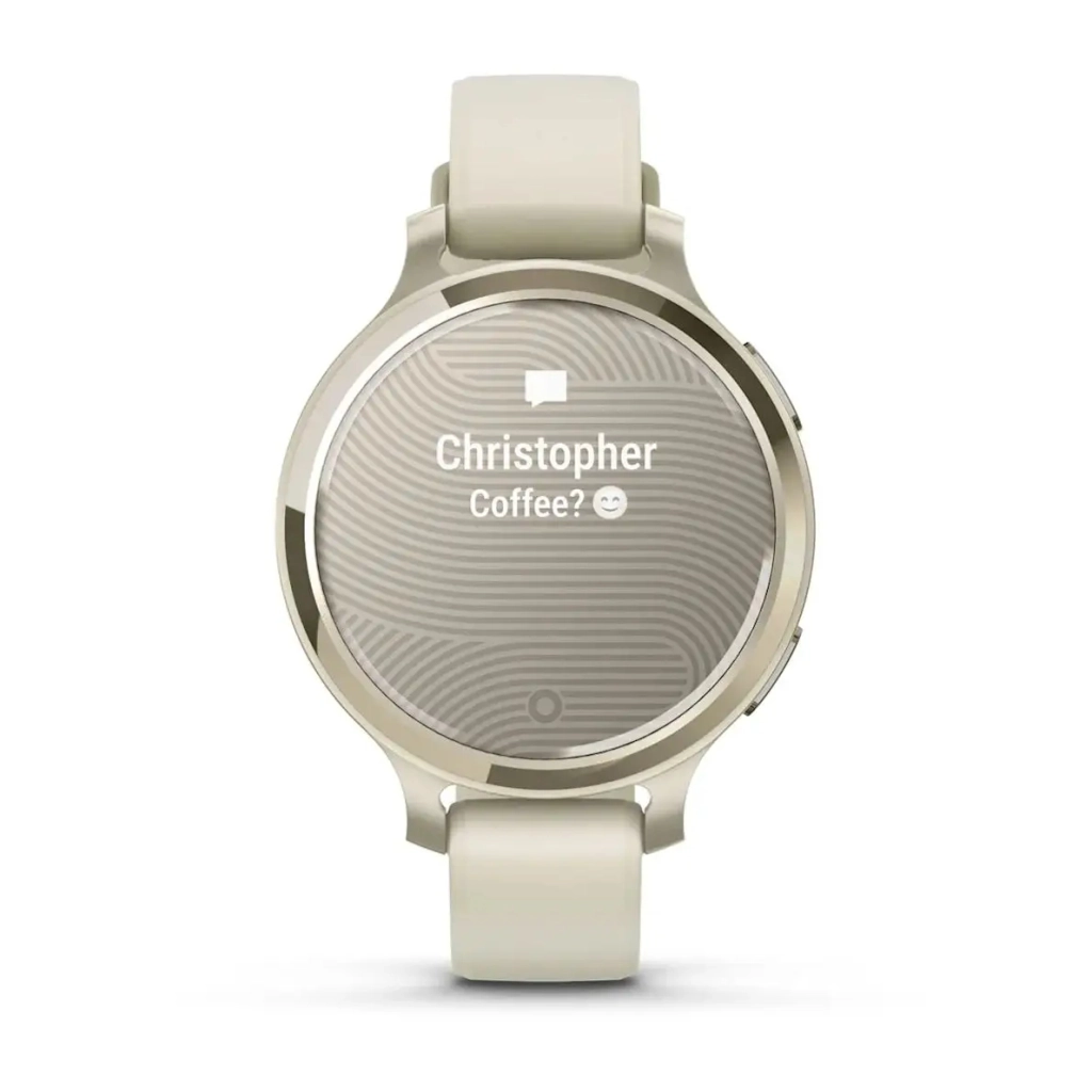 Смарт-годинник Garmin Lily 2 Active, Lunar Gold/Bone, Silicone, (010-02891-00) - зображення 8