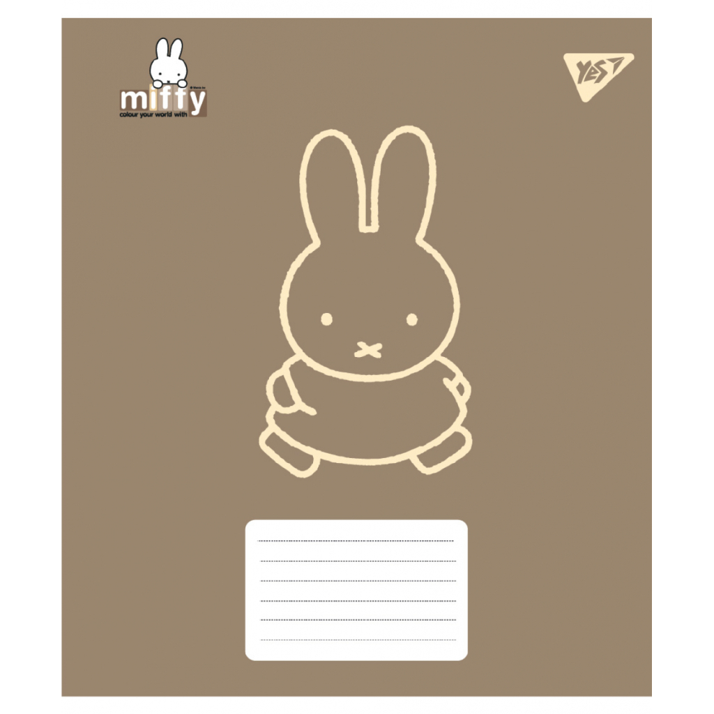 Зошит Yes Miffy Bunny А5 24 аркушів лінія (767623) - зображення 3