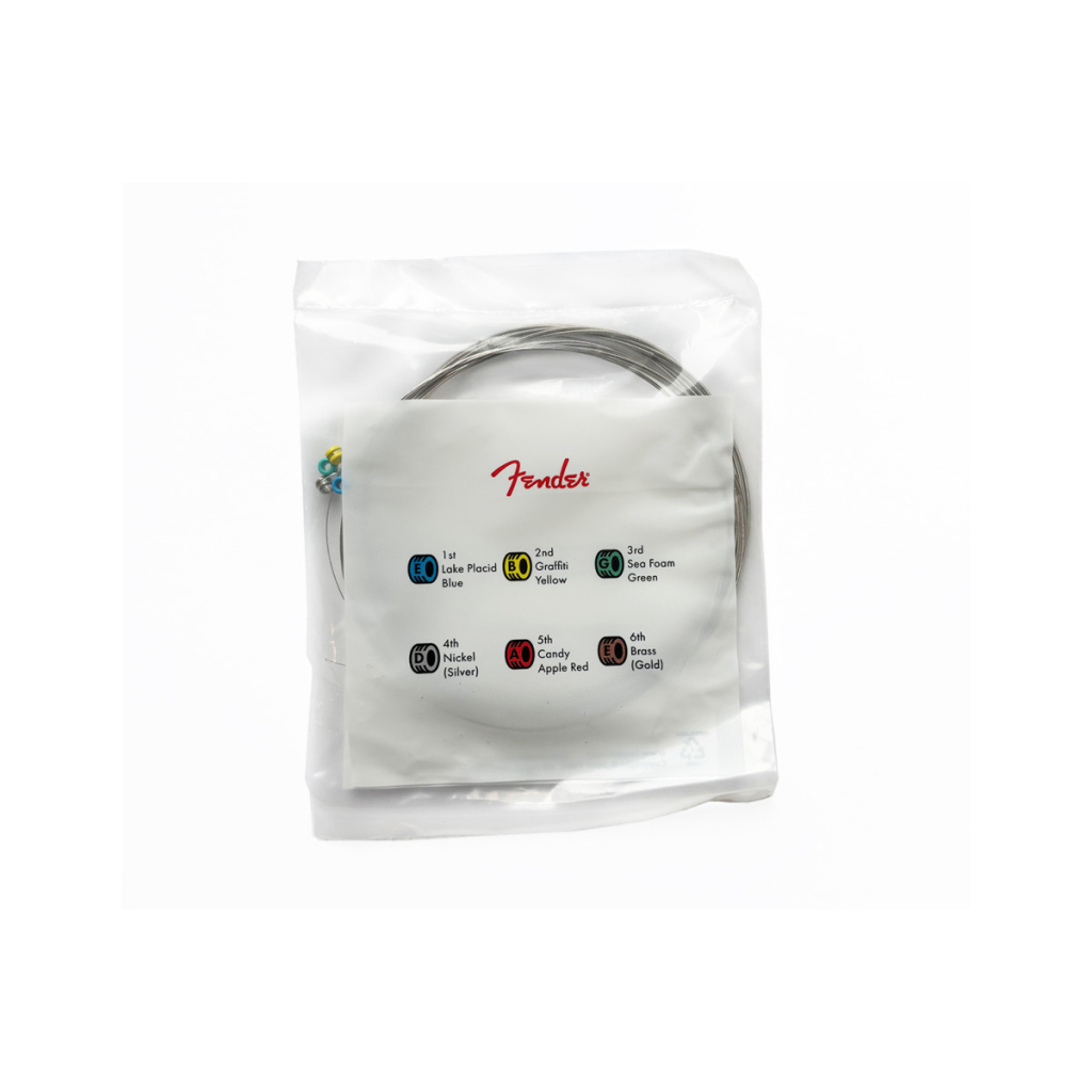 Струни для гітари Fender 150R Transparent Pack Pure Nickel (10-46) (301439) - зображення 1