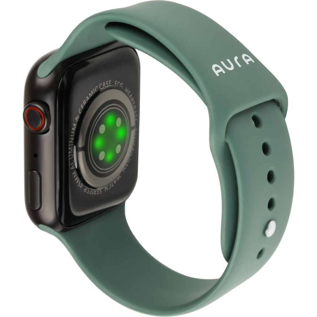 Смарт-годинник AURA X2 Pro 44mm Green (SWAX244G) - зображення 3