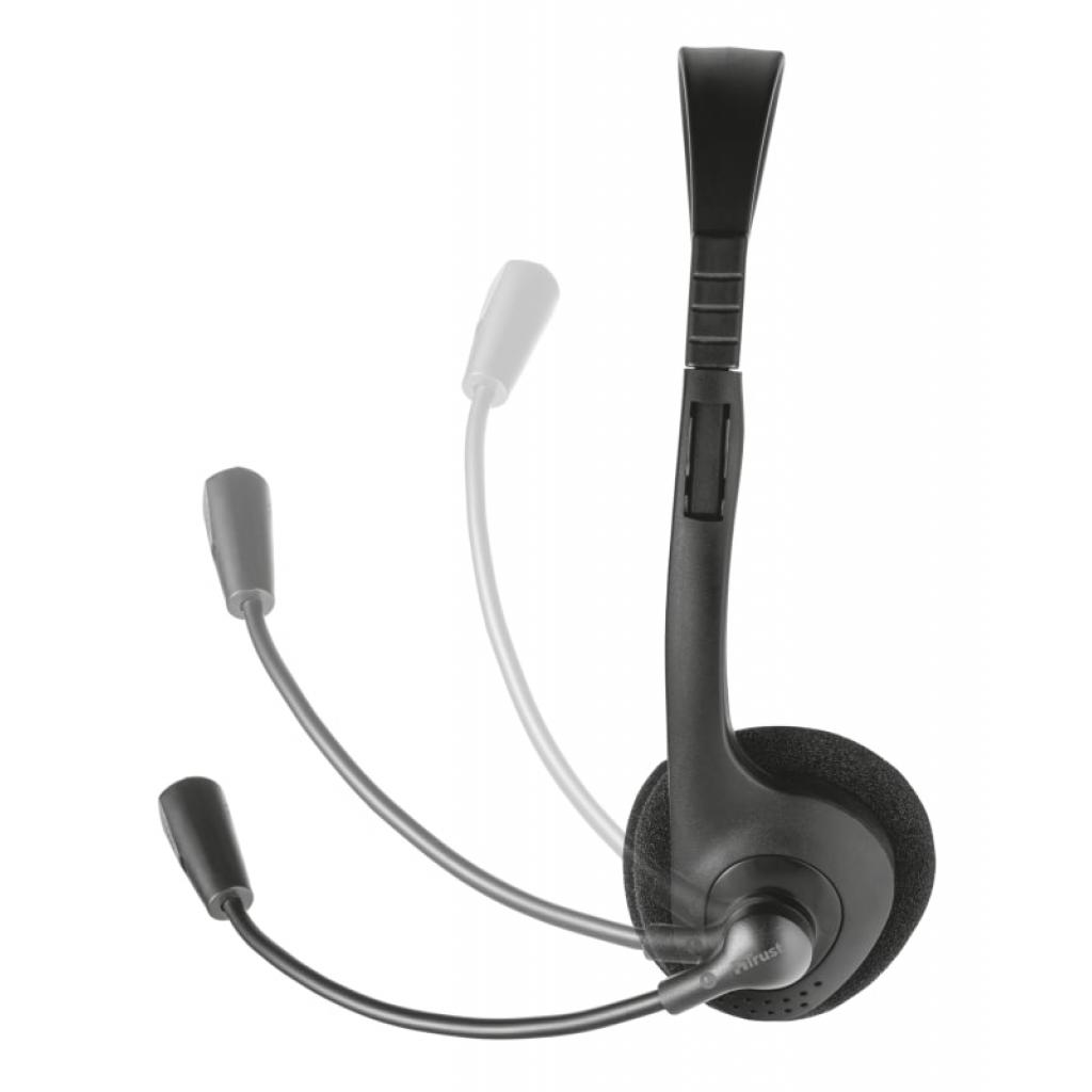 Навушники Trust Ziva Chat 3.5mm Black (21517) - зображення 4