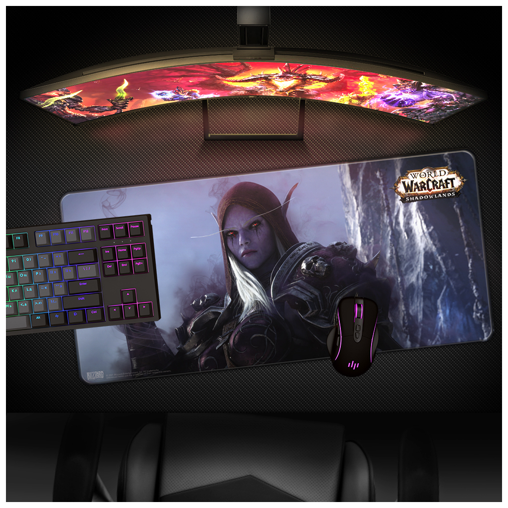 Килимок для мишки Blizzard World of WarCraft Shadowlands Sylvanas 0 XL (FBLMPWOWSYLVA21XL) - зображення 3