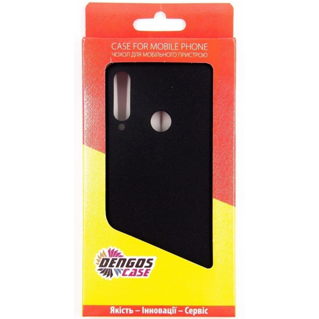 Чохол до мобільного телефона Dengos Carbon Huawei Y6p, black (DG-TPU-CRBN-78) - зображення 3