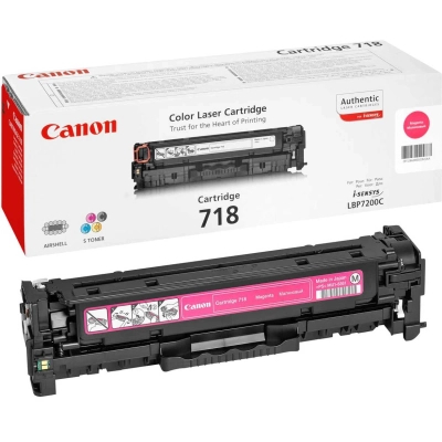 Картридж Canon 718 LBP-7200/ MF-8330/ 8350 magenta (2660B002) - зображення 1