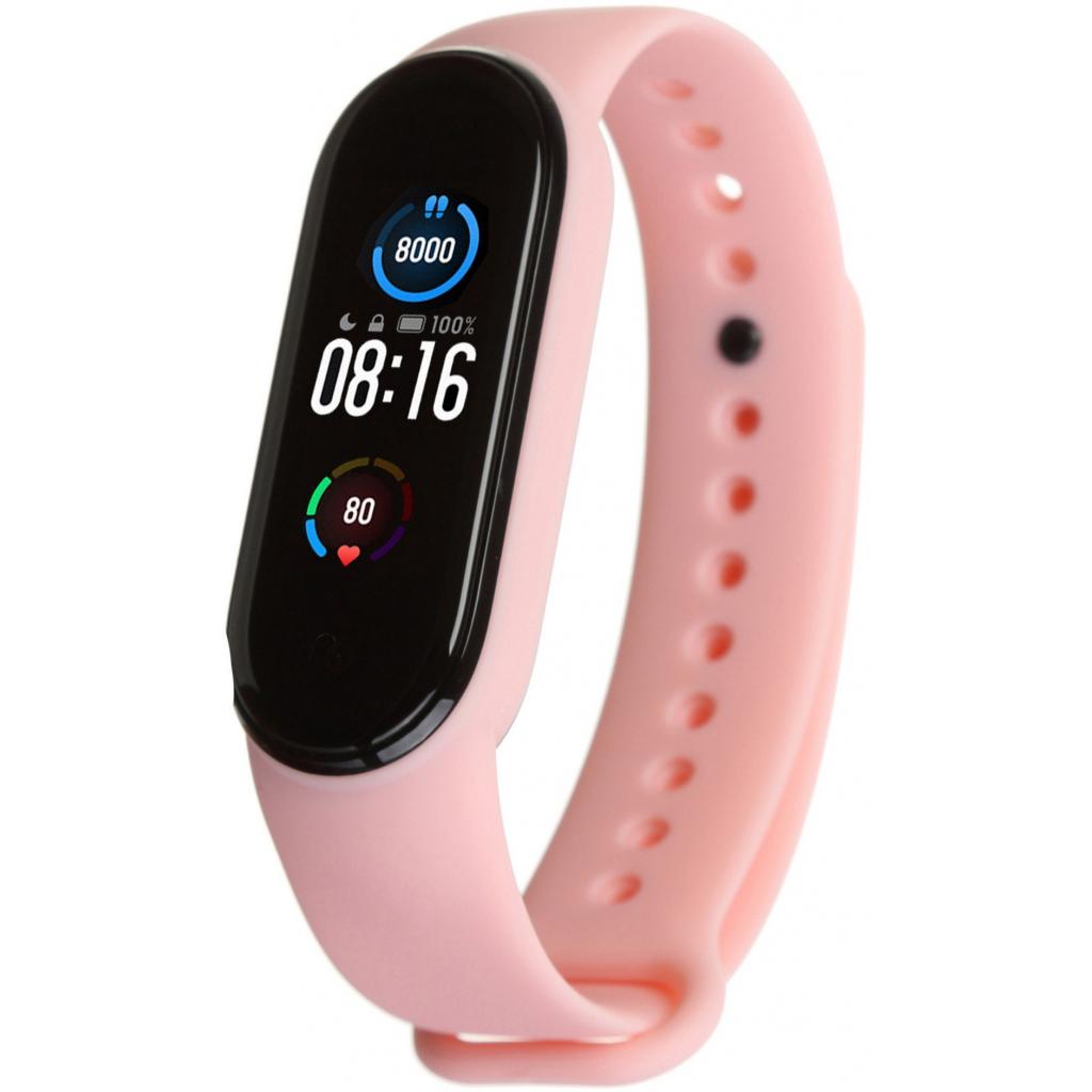 Ремінець до фітнес браслета Armorstandart для Xiaomi Mi Band 5 Pink (ARM57002) - зображення 2