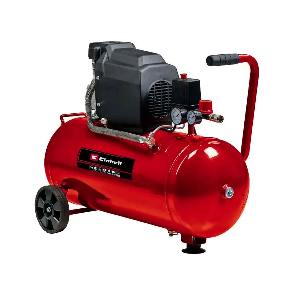 Компресор Einhell TC-AC 190/50/8, 1500Вт, 50л, 165л/хв, 8бар, 26кг (4007332) - зображення 1