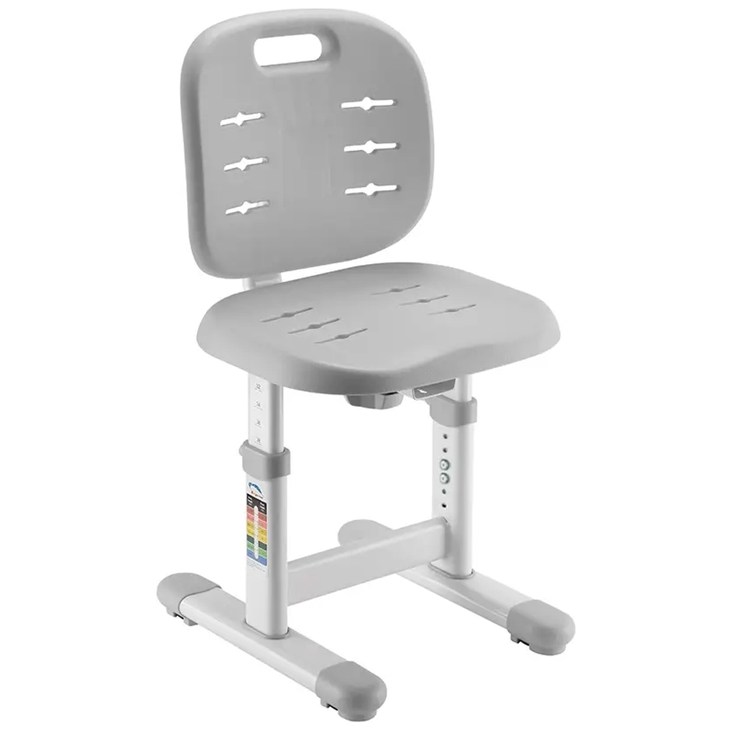 Парта зі стільцем FunDesk Piccolino III Grey-w - изображение 5
