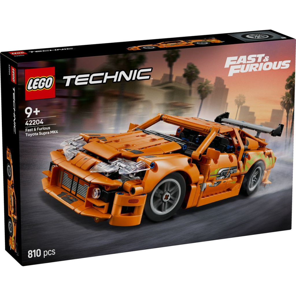 Конструктор LEGO Technic Fast and Furious Toyota Supra MK4 (42204) - зображення 1