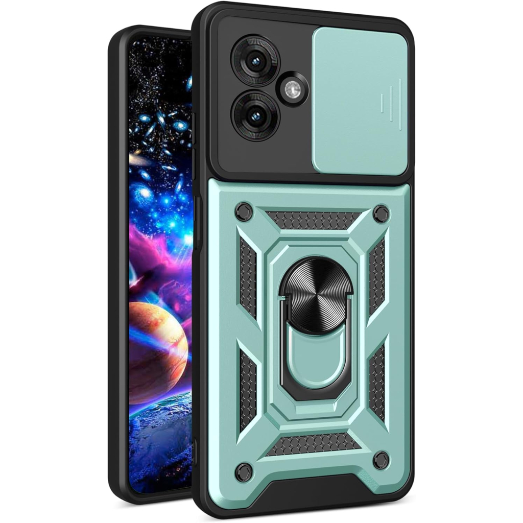 Чохол до мобільного телефона BeCover Military Motorola Moto G55 Dark Green (713058) - зображення 5