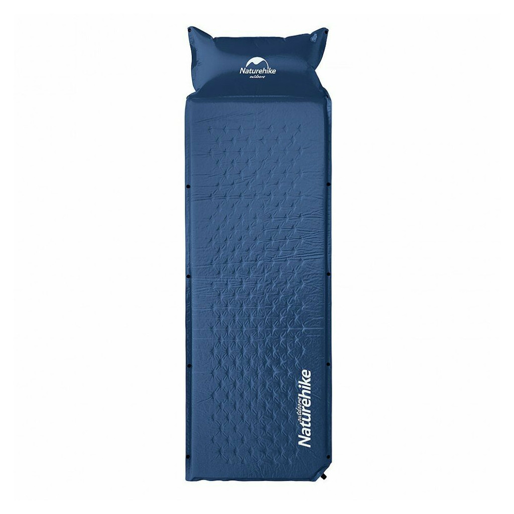 Туристичний килимок Naturehike NH15Q002-D Pillow Dark Blue (6927595705117) - зображення 1