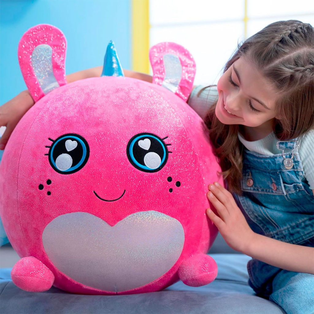 М'яка іграшка Biggies серії Fantasy - Рожевий Кролик (надувна іграшка, насос) (BIG001-RA) - зображення 8