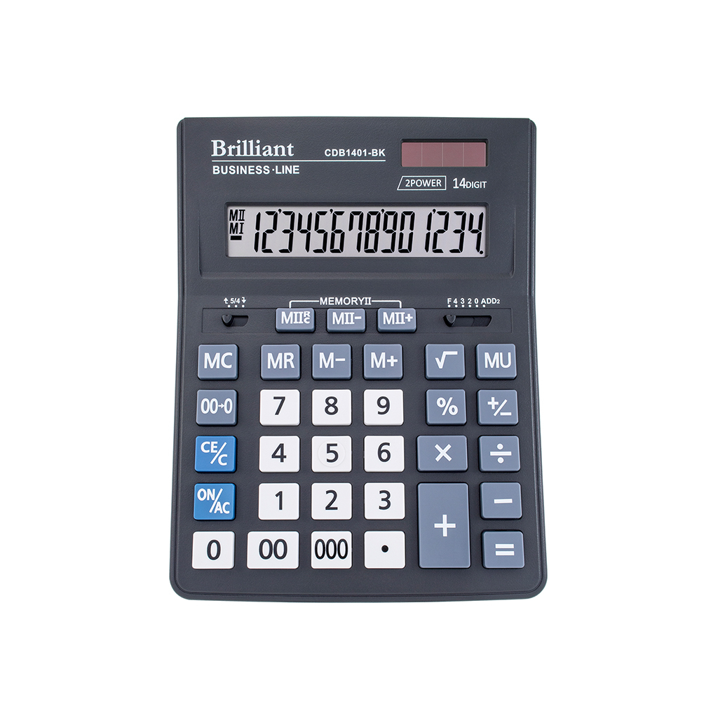 Калькулятор Brilliant CDB1401-BK - зображення 1