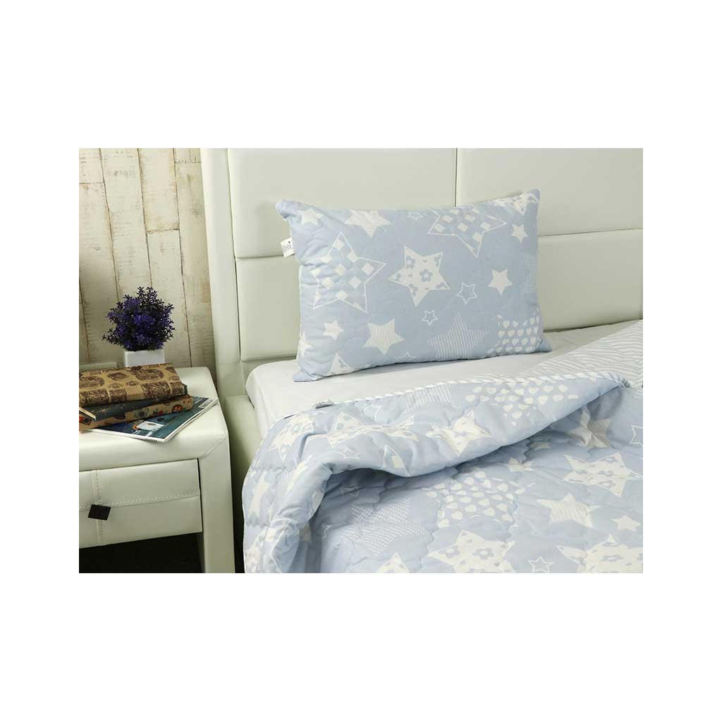 Подушка Руно силіконова Blue Star 50х70 см (310.116СЛУ_Blue star) - зображення 3