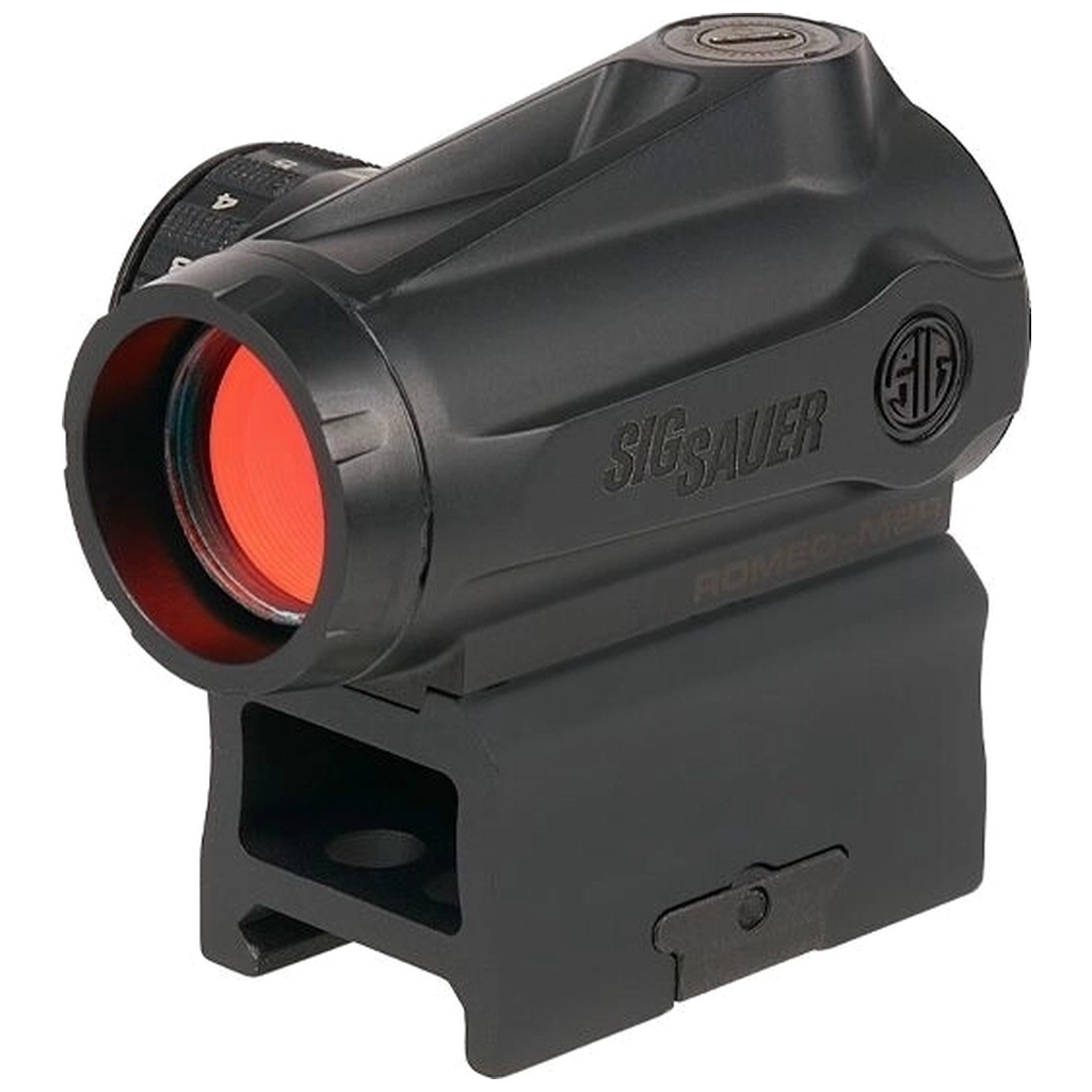 Коліматорний приціл Sig Sauer Romeo3-MSR GEN II COMPACT, 1X20MM, 2 MOA RED DOT (SORMSR101) - зображення 1