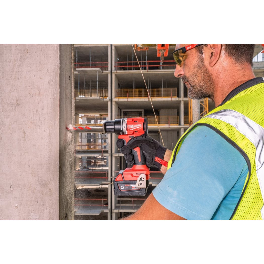 Шуруповерт Milwaukee ударний M18 BLPDRC-202C, 60.5 Нм, 2x2Ah, кейс (4933492822) - зображення 9