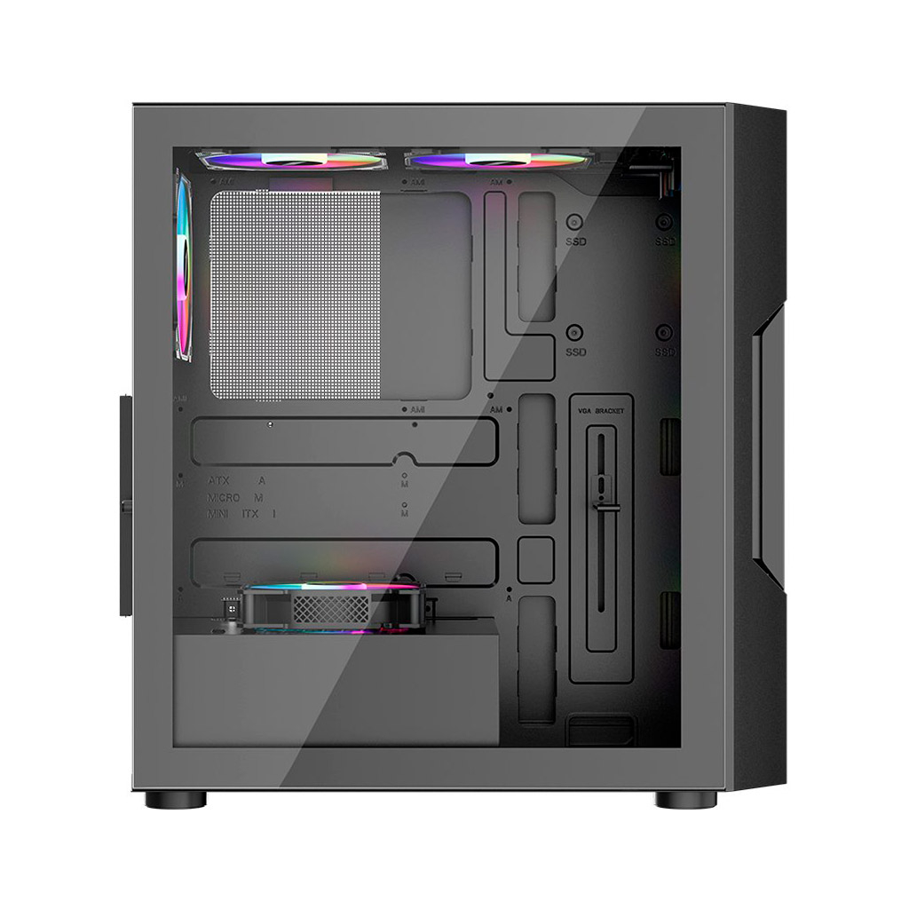 Корпус 1stPlayer T7-P-4F2(AP) - зображення 4