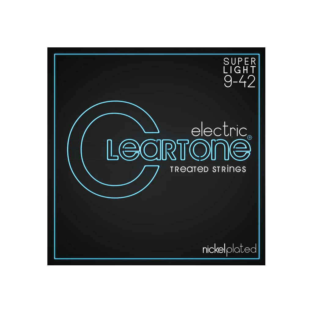 Струни для гітари Cleartone Electric Nickel-Plated Super Light (09-42) (9409) - зображення 1