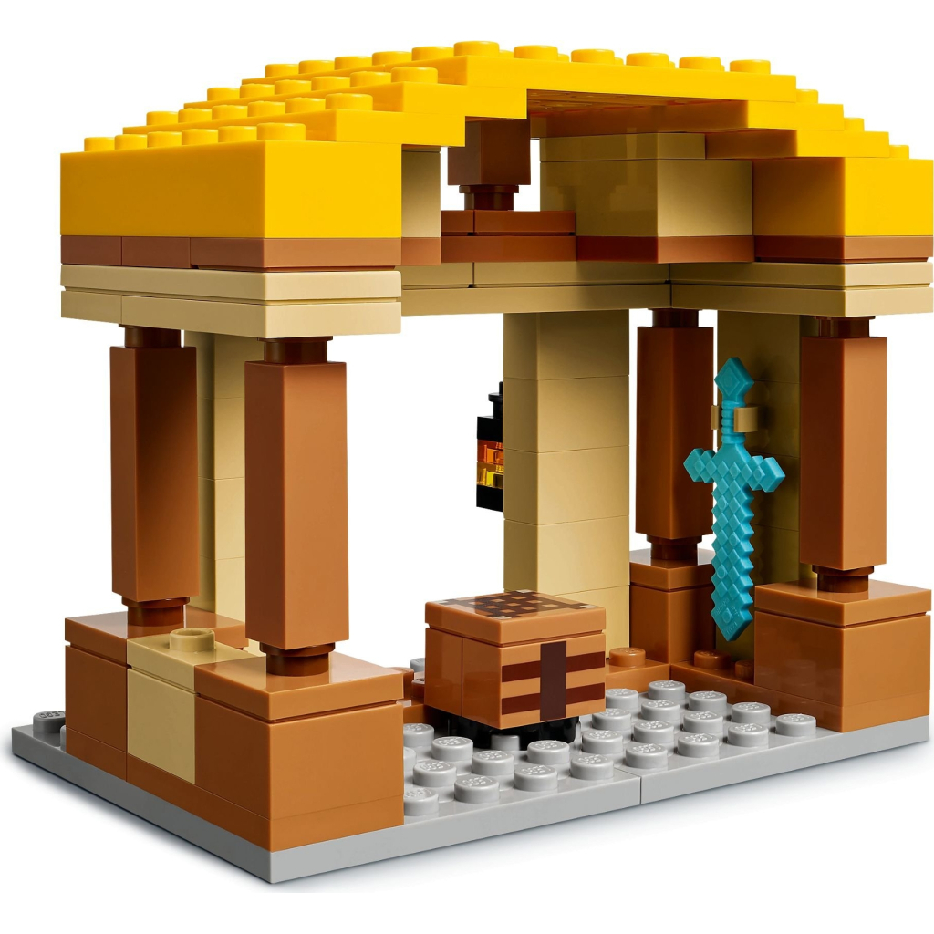 Конструктор LEGO Minecraft Напад на село з повітряною кулею Ґаст (21273) - зображення 6