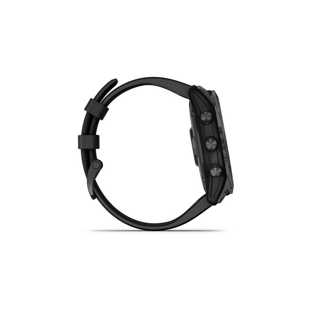 Смарт-годинник Garmin fenix 7X Sapph Sol Carbon Gray DLC Ti w/ Black, GPS (010-02541-11) - зображення 5