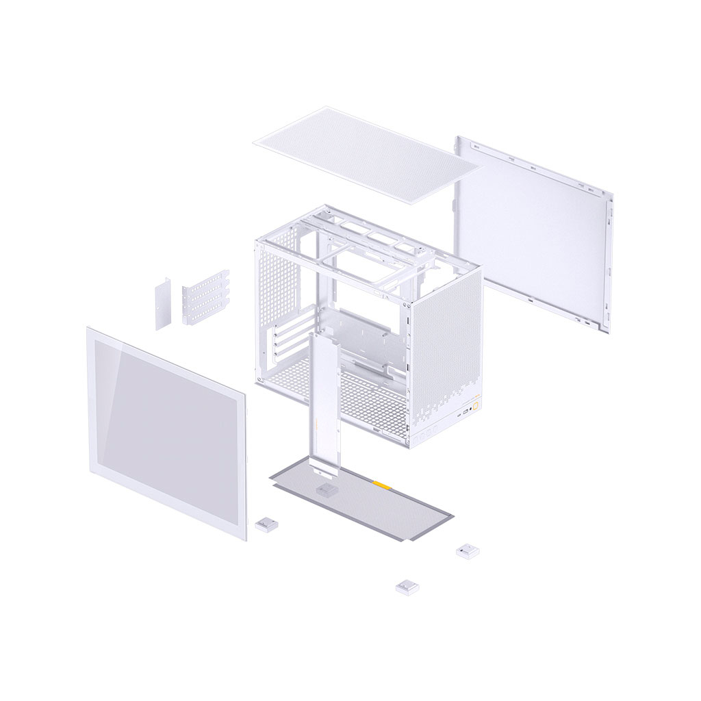 Корпус JONSBO D32 STD White - зображення 11