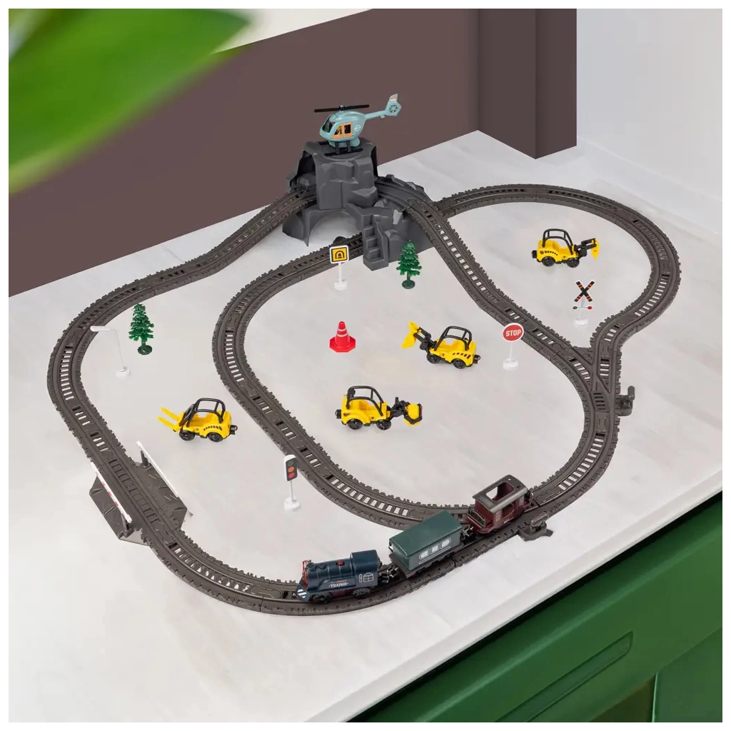 Залізниця Otamanko Мандрівний Експрес електрична залізниця 76 деталей (AU7882) - зображення 9