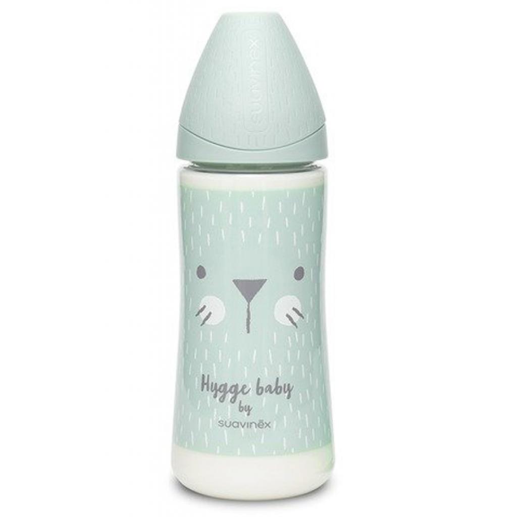 Пляшечка для годування Suavinex Hygge Затишні історії, 360 мл, бірюзова (306695) - зображення 1