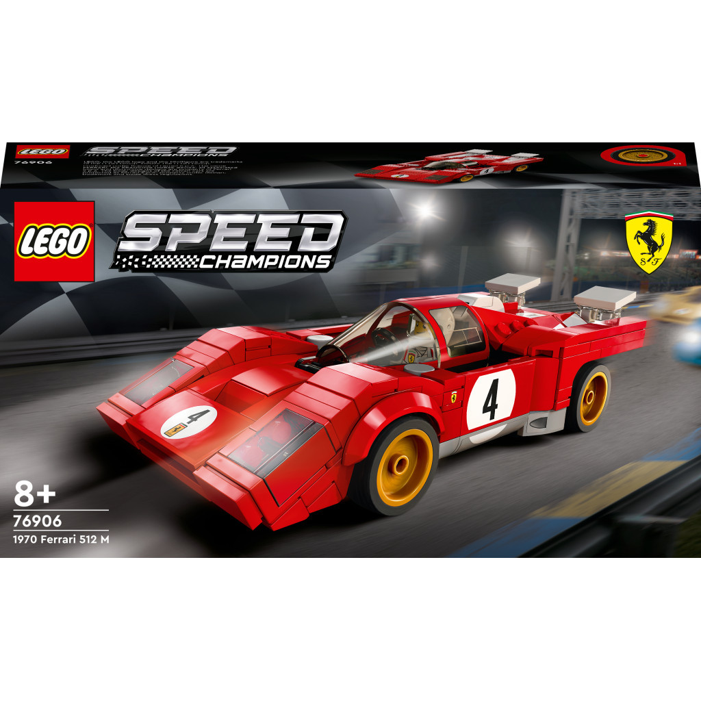 Конструктор LEGO Speed Champions 1970 Ferrari 512 M 291 деталь (76906) - зображення 1