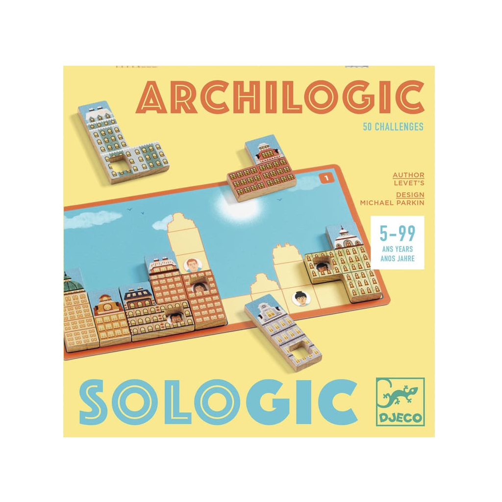 Настільна гра Djeco Архілогіка (DJ08590) - зображення 3