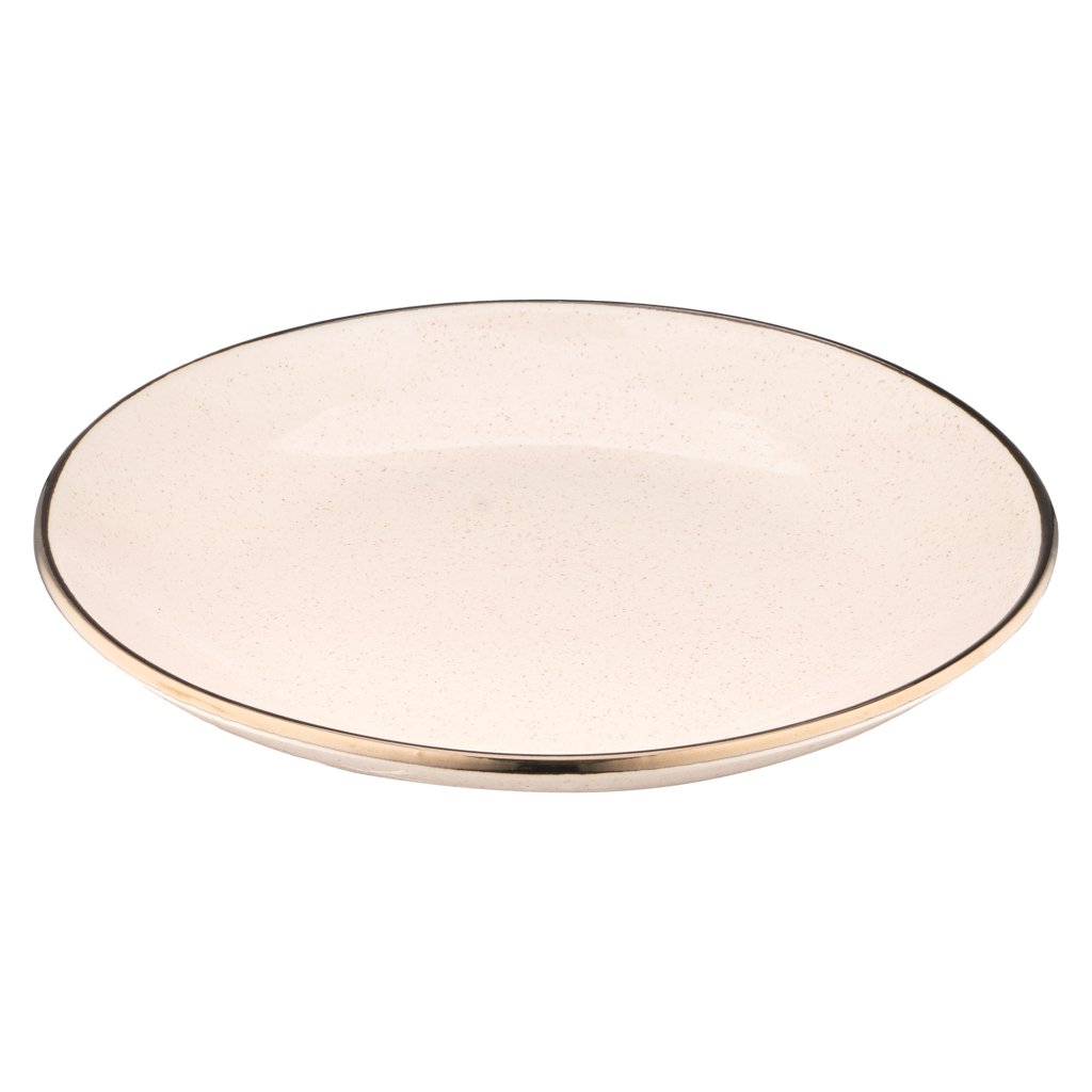 Тарілка Ardesto Emilia, 20см, кераміка, бежевий (AR0719EBG) - зображення 2