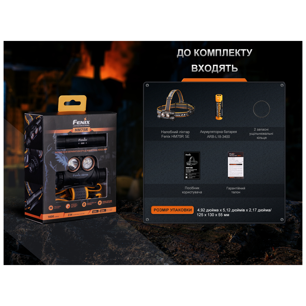 Ліхтар Fenix HM75R SE - зображення 4