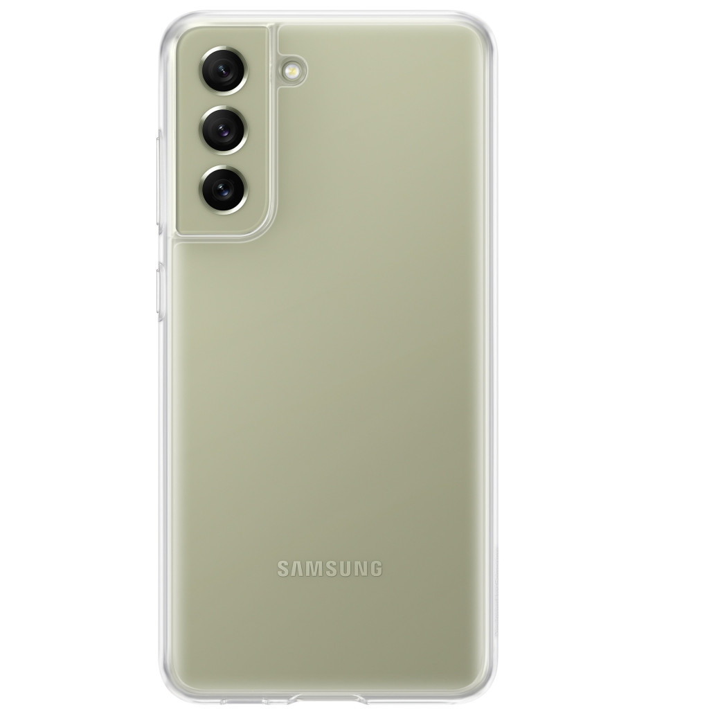 Чохол до мобільного телефона Samsung Premium Clear Cover Galaxy S21 FE (G990) Transparent (EF-QG990CTEGRU) - зображення 2