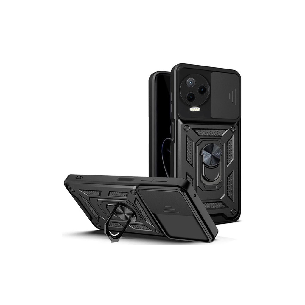 Чохол до мобільного телефона BeCover Military Infinix Note 12 Pro 4G / 12 2023 (X676C) Black (709091) - зображення 1
