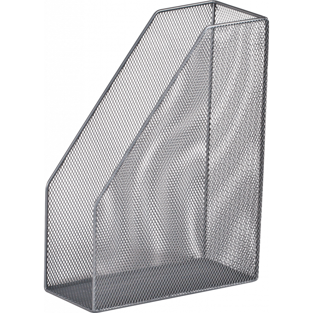 Лоток для паперів Buromax вертикальний, металевий, сріблястий (BM.6260-24) - изображение 1