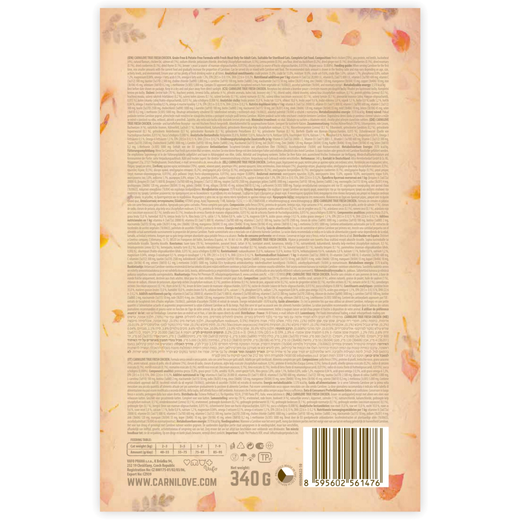 Сухий корм для кішок Carnilove True Fresh Cat Chicken 340 г (8595602561476) - зображення 2