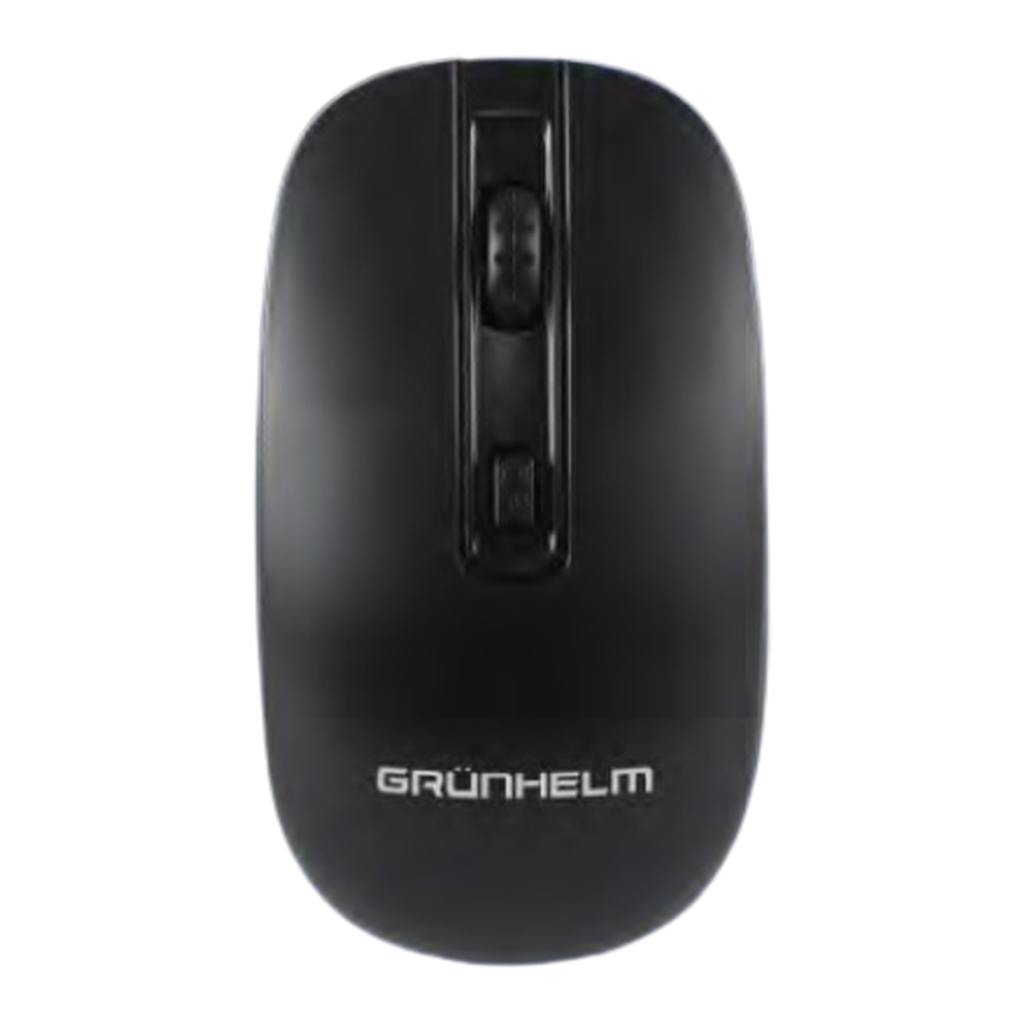 Мишка Grunhelm M-381WD USB Black (126868) - зображення 1