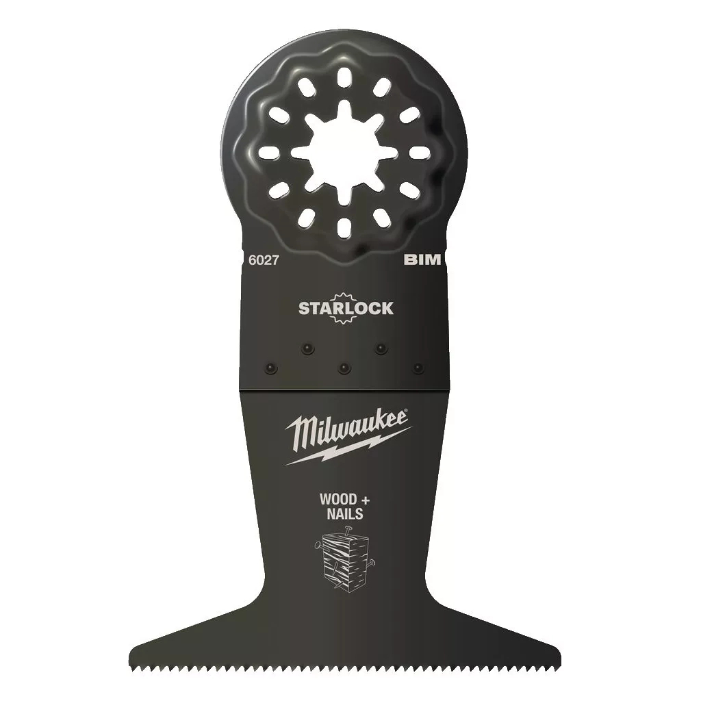 Полотно Milwaukee для реноватора BiM STARLOCK, 65x42 мм, мультіматеріал (48906027) - зображення 1